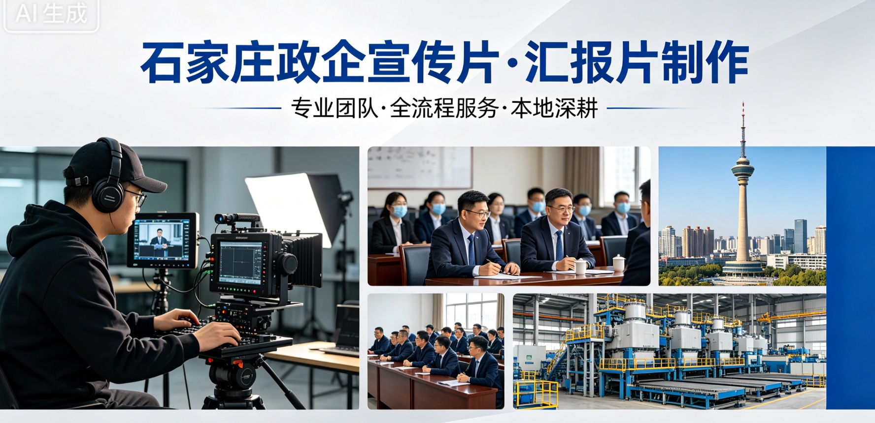 石家庄正规政企汇报片与宣传片制作，如何选择靠谱团队？