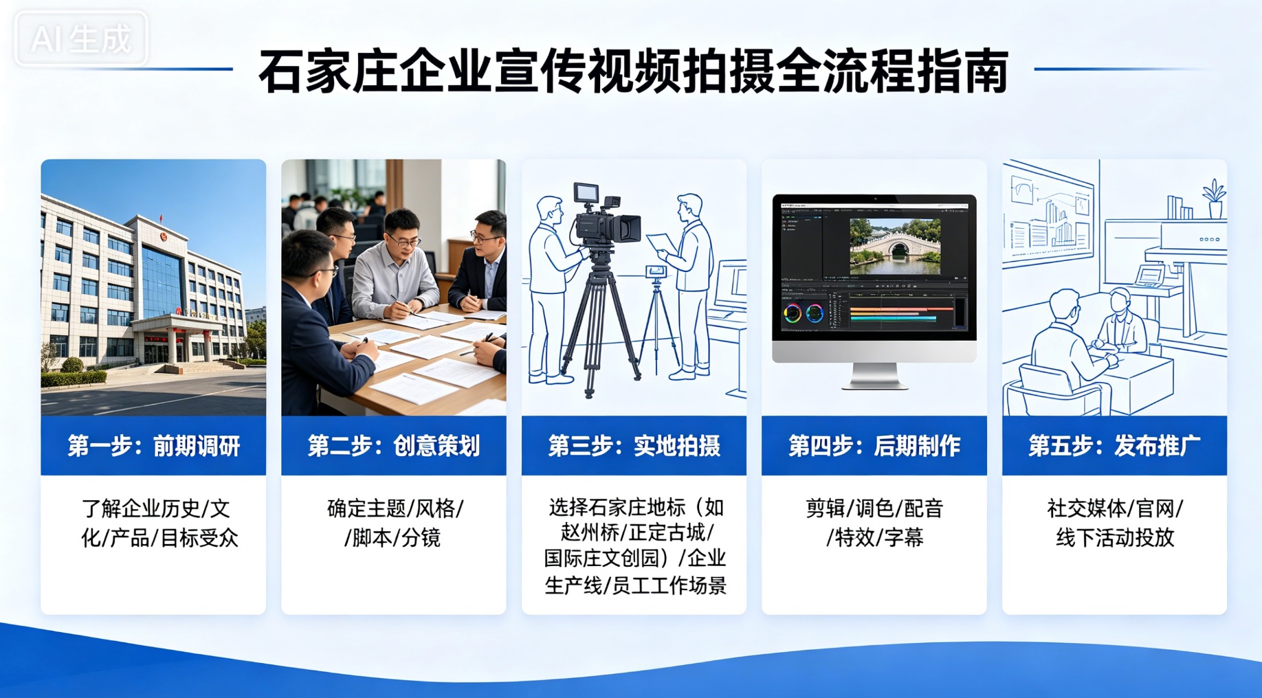石家庄的企业宣传视频如何拍摄？实用拍摄技巧全分享